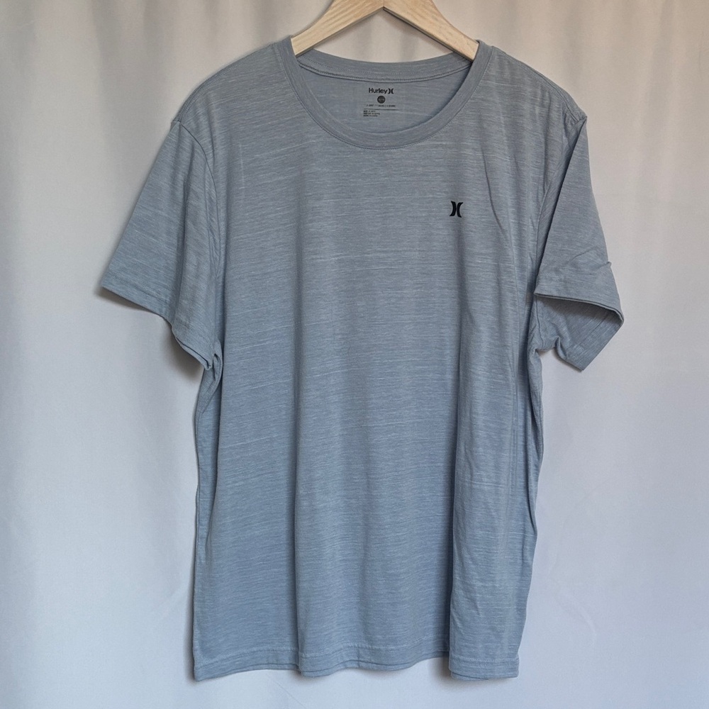 Hurley Men's Heather Gray Short Sleeve Tee